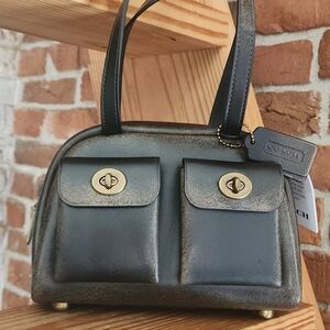 Coach Originals Loved Leather Twin Turnlock 20